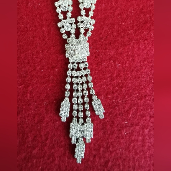 #2~Rhinestone necklace and bracelet set. NWOT - Picture 2 of 3